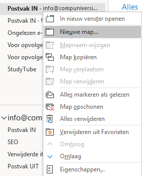 Regels maken in Outlook