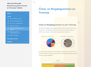 Power BI (2/3) Visuals en formules