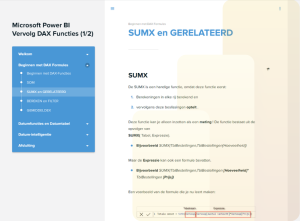 DAX Functies